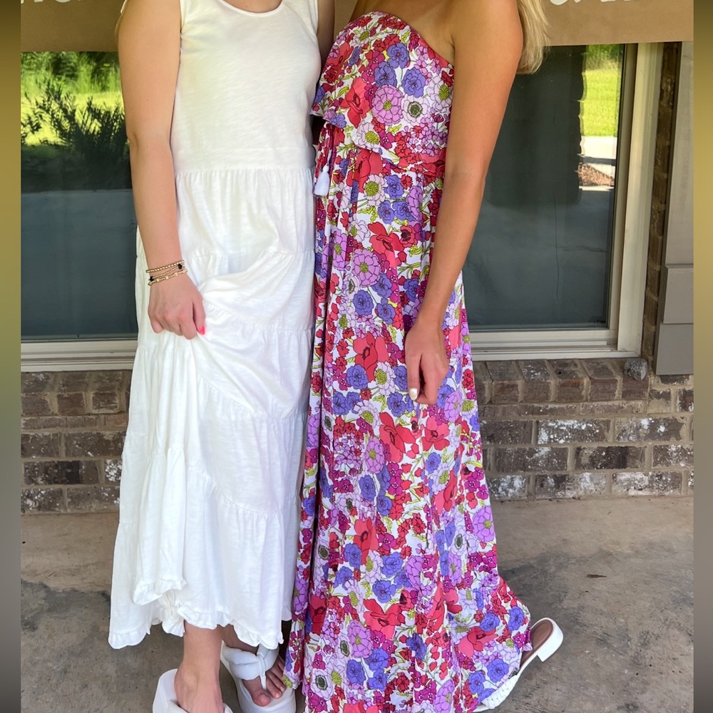 Strapless dress